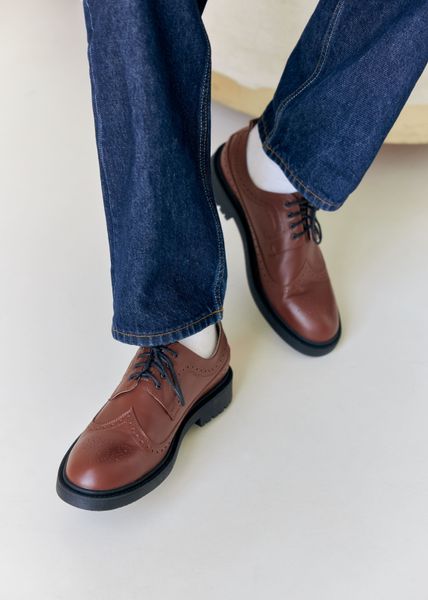 Brown Derby Shoes Brogues